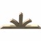 Ekena Millwork Richland Rough Sawn Timber Gable Bracket, Douglas Fir, 72"W x 36"H x 4"D x 6"F, 12/12 Pitch GBW072X36X0406RIC00RDF - alternate 4